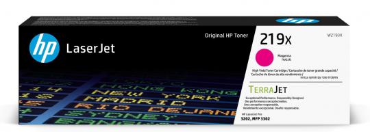 HP 219X Magenta Toner ca. 2.500 Seiten W2193X 