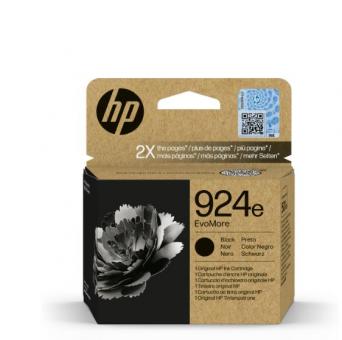 HP 924e Schwarz Tintenpatrone 4K0V0NE ca. 1.000 Seiten EvoMore Schwarz 