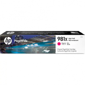 HP981X magenta Tintenpatrone ca. 10.000 Seiten L0R10A 