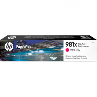 HP981X Magenta Tintenpatrone ca. 10.000 Seiten L0R10A 