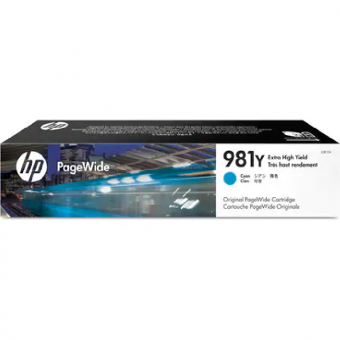 HP981Y cyan Tintenpatrone ca. 16.000 Seiten L0R13A 