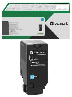 Original Lexmark 71C2XC0 Toner Cyan CS735 ca. 12.500 Seiten 