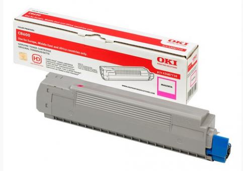 OKI 43487710 Magenta Toner ca. 6.000 Seiten 