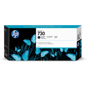 HP730 Schwarz(matt) Tintenpatrone 300ml P2V71A 