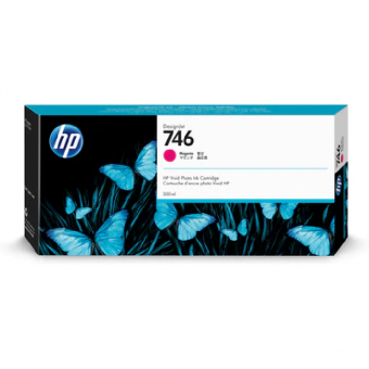 HP746 Magenta Tintenpatrone 300ml P2V78A 