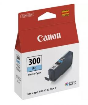 Canon PFI-300pc Tintenpatrone cyan (Foto) 14 ml 4197C001 