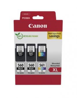 Canon PG-560XL + CL-561XL Multi Multipack 2 x Schwarz / Color (3712C009) 