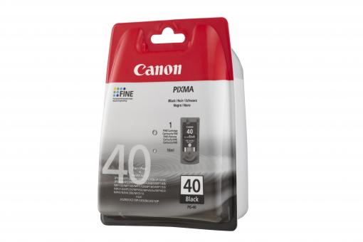 Canon PG-40 Schwarz Tintenpatrone ca. 420 Seiten 16 ml 0615B001 