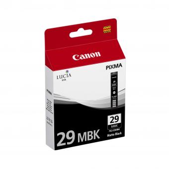 Canon PGI-29mbk Tintenpatrone schwarz matte 4868B001 36 ml ca. 1.925 Fotos (Format 10 x 15 cm) 