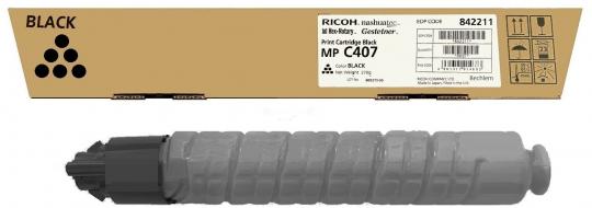 Original  Ricoh MP C407SPF Toner Schwarz 842211 ca. 17.500 Seiten 