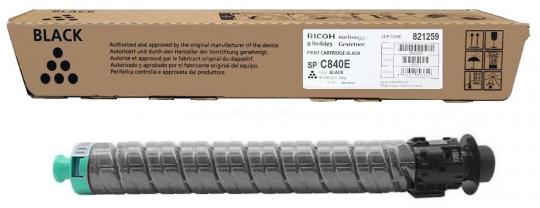 Original  Ricoh SP C840DNBK Toner Schwarz 821259 ca. 30.000 Seiten 