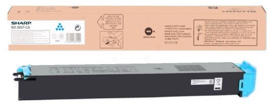 Original  Sharp MX-36GTCA Toner Cyan ca. 15.000 Seiten 