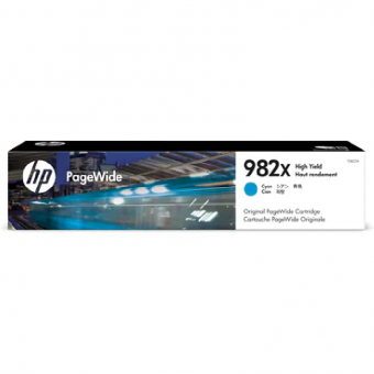 HP982X Cyan Tintenpatrone ca. 16.000 Seiten T0B27A 