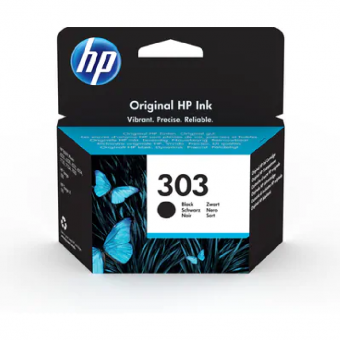 HP303 schwarz Tintenpatrone ca. 200 Seiten T6N02AE 