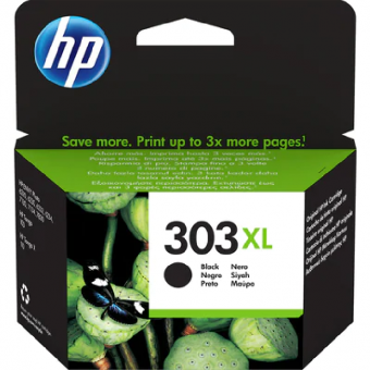 HP303XL schwarz Tintenpatrone ca. 600 Seiten T6N04AE 