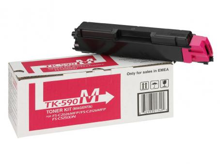 Original  Kyocera TK-590m Toner Magenta ca. 5.000 Seiten 1T02KVBNL0 