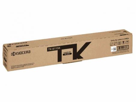 Kyocera TK-8115K Toner schwarz ca. 12.000 Seiten inkl. Resttonerbehälter 1T02P30NL0 
