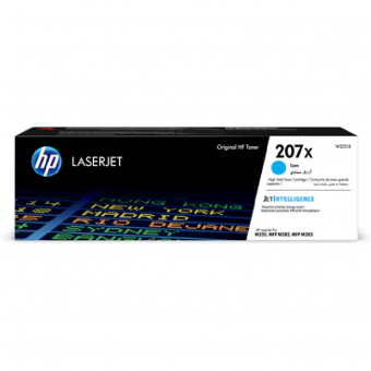 HP207X cyan Toner ca. 2.450 Seiten W2211X 